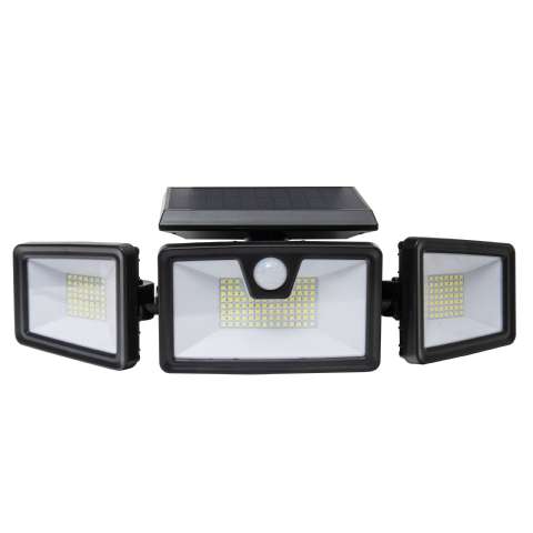 Projecteur solaire 3 têtes (132 LED - 550 lumens) Werkapro - Werkapro - 25,19€ Projecteur solaire 3 têtes (132 LED - 550 lumens) Werkapro