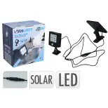 Projecteur solaire LED avec détecteur de mouvement - PROGARDEN