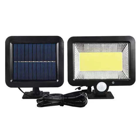 Projecteur solaire panneau déporté WERKAPRO