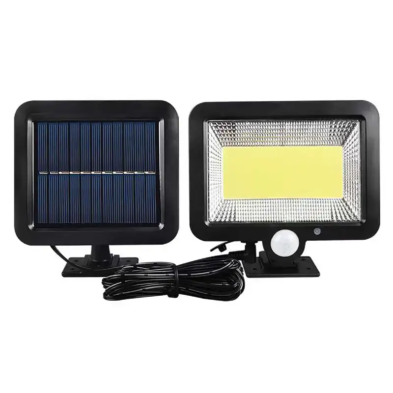 Projecteur solaire panneau déporté WERKAPRO