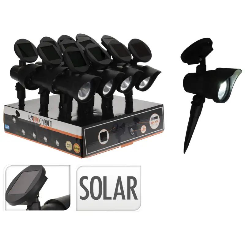 Projecteur Solaire LED jaune ProGarden