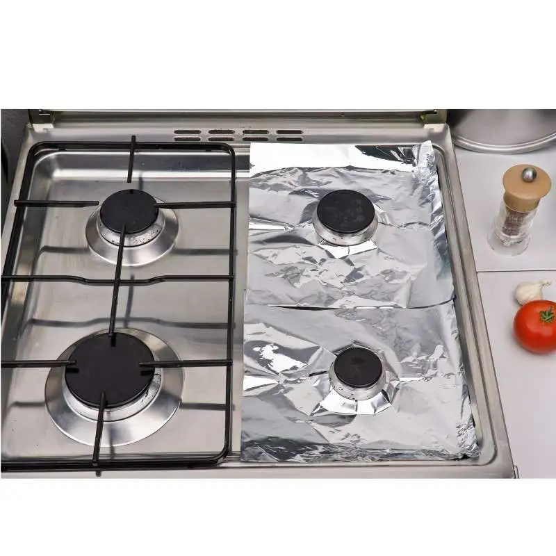 Protection alu cuisinière 16 pcs