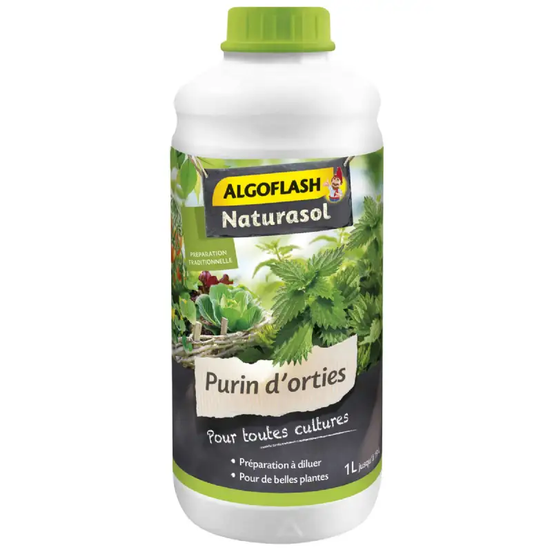 Purin d'orties liquide 1 litre Algoflash