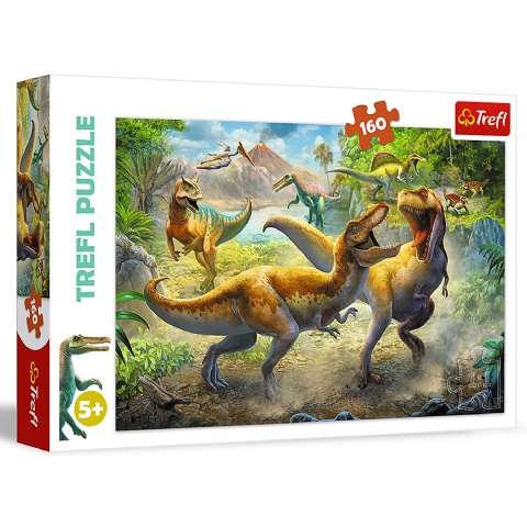 Puzzle dinosaures 41x27,5cm 160pc