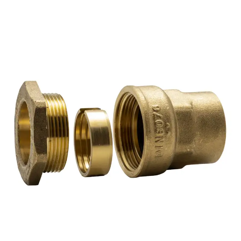 Raccord laiton droit femelle d25 3-4