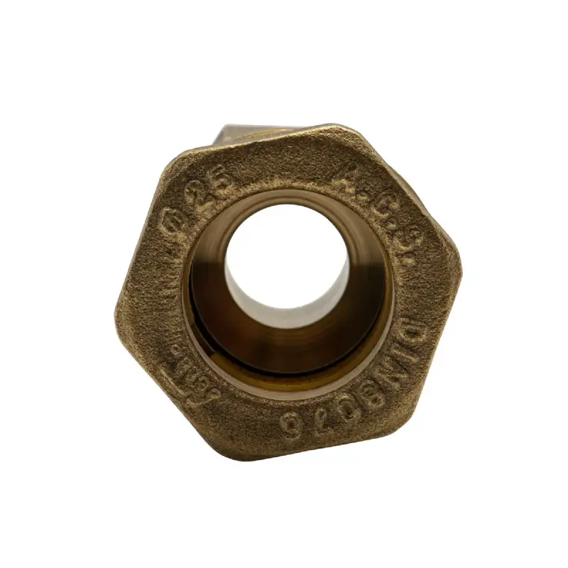 Raccord écrou prisonnier laiton femelle d25 3-4