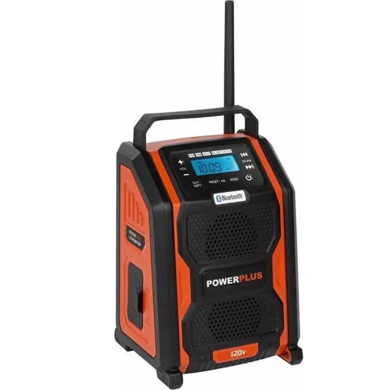 Radio portable à batterie 20v Dual Power