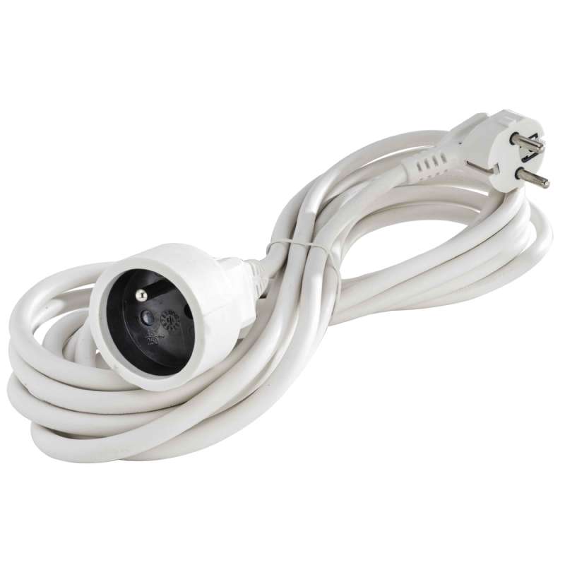 Rallonge électrique 5m 3x1.5mm - Gsc - 11,99€ Rallonge électrique 5m 3x1.5mm