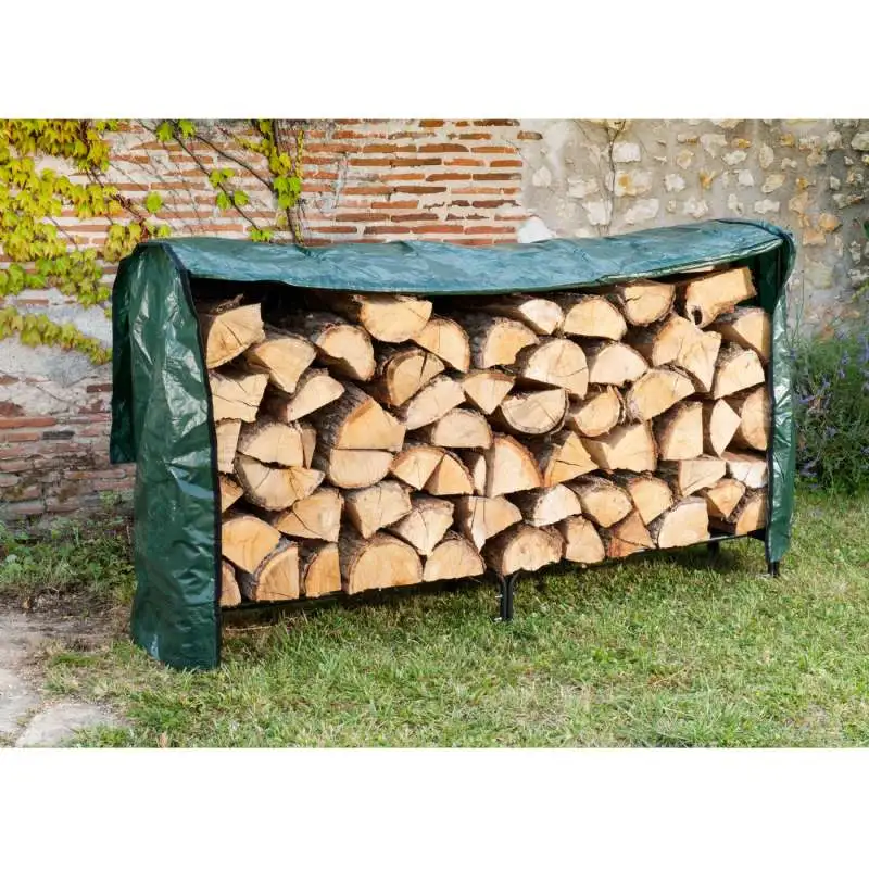 Housse range bûche 200x116x36cm