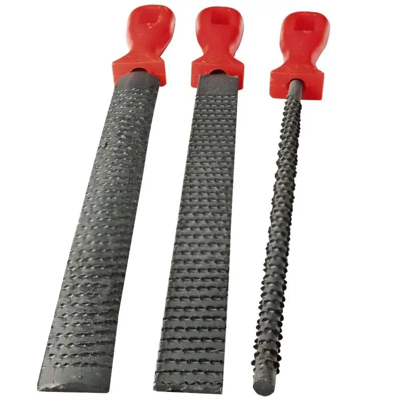 Lot de 3 râpes à bois 200 mm
