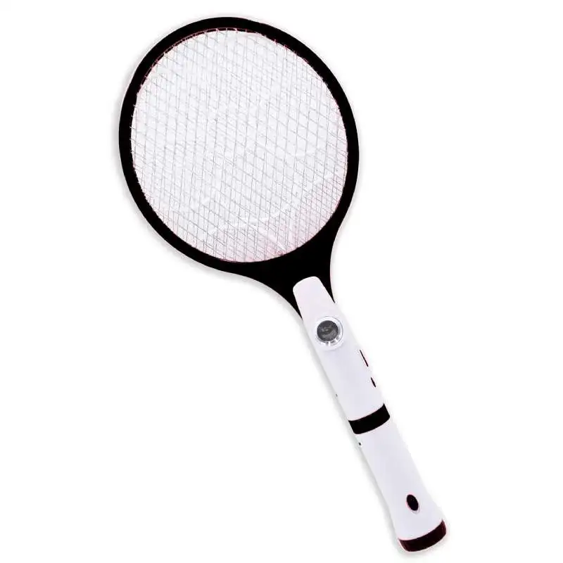 Raquette anti insectes électrique avec lampe torche 
