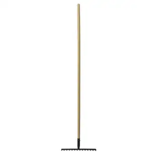 Râteau 14 dents acier-bois 143cm