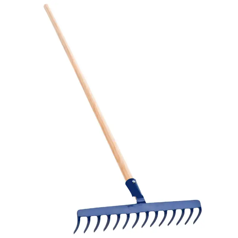 Râteau avec manche bois WERKAPRO