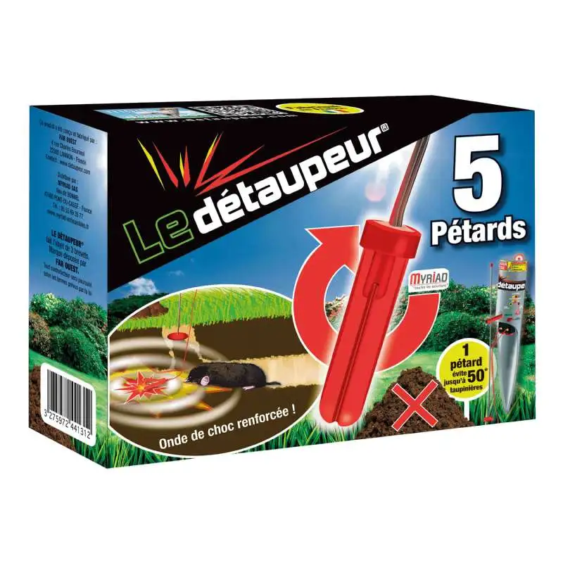 Pétard de rechange 5 pièces pour détaupeur