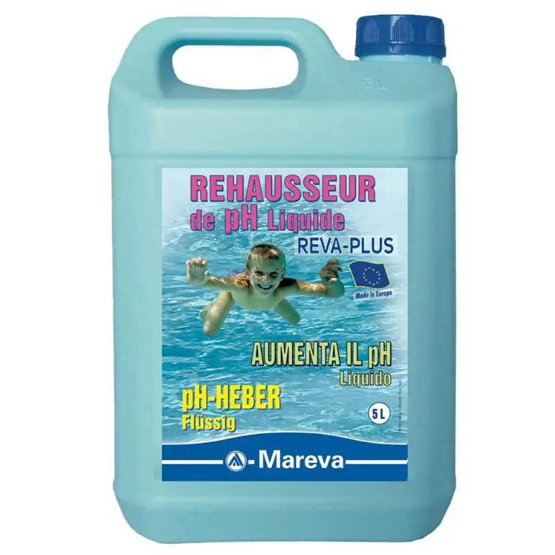 Réhausseur de pH liquide Reva-Plus (5 litres)