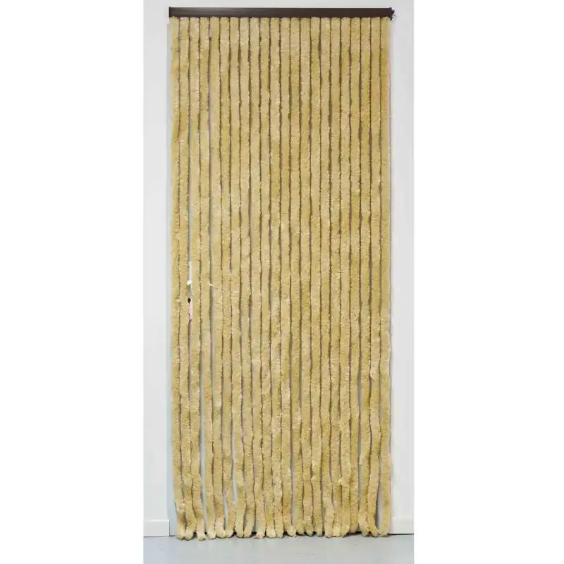 Rideau chenille uni 90 x 220 cm