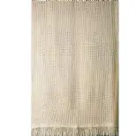 Rideau marseillais tissé 