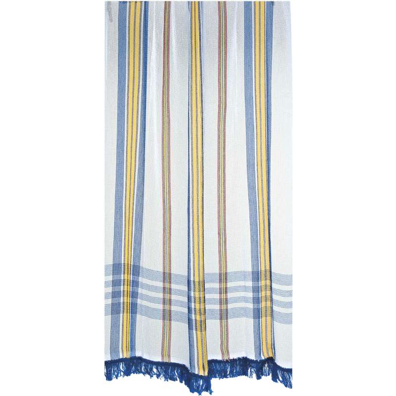 Rideau marseillais tissé