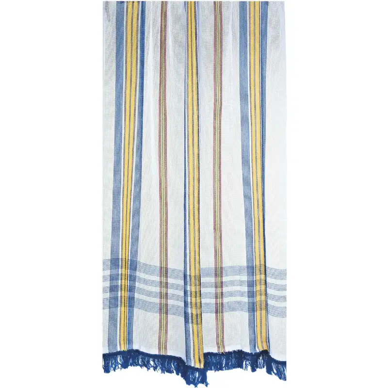 Rideau marseillais tissé