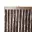 Rideau chenille chocolat uni (90x220cm) WERKA PRO