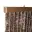 Rideau chenille chocolat uni (90x220cm) WERKA PRO