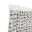Rideau chenille gris clair et anthracite WERKA PRO