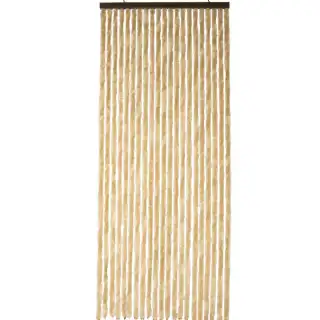 Rideau chenille beige uni WERKA PRO