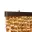 Rideau chenille marron et blanc WERKA PRO