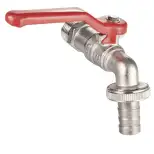 Robinet 1/4 de tour en laiton 1/2 pouce