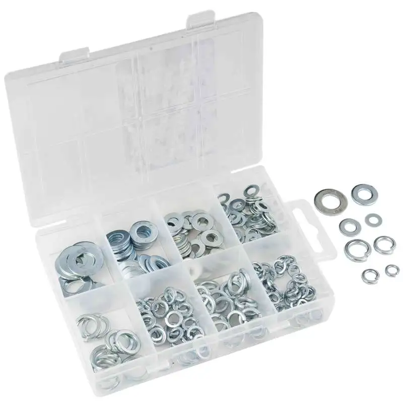 Rondelles en acier assorties 210pcs