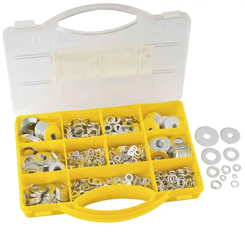 Rondelles métalliques assorties 1000pcs