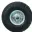 Roue gonflable ⌀260 x 85 mm axe déporté WERKA PRO
