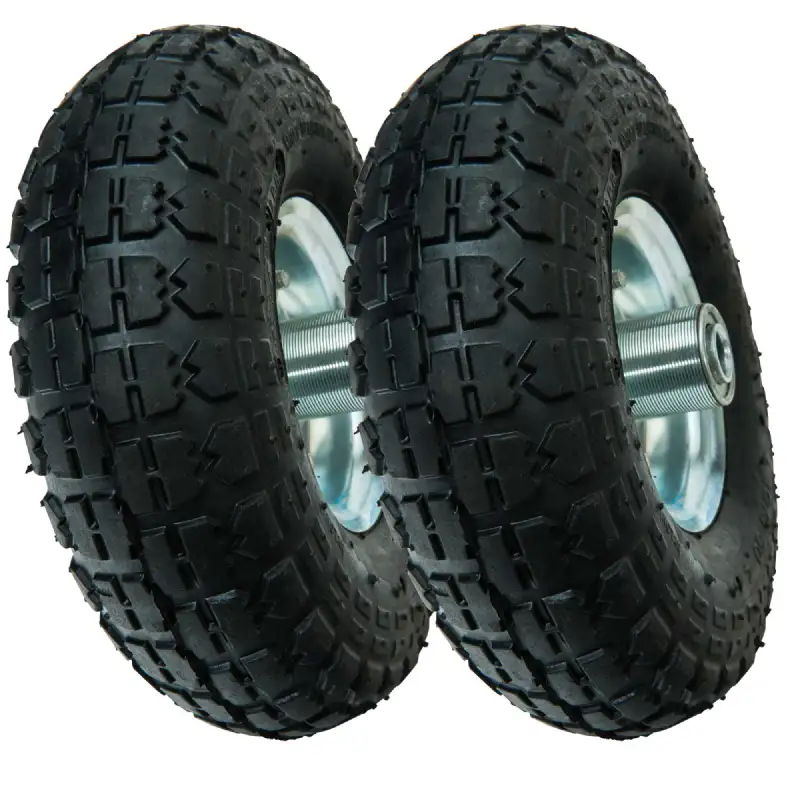 Roues gonflable Ø 260 axe déporté 2 pièces WERKA PRO 