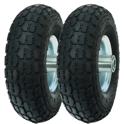 Roues gonflable Ø 260 axe déporté 2 pièces WERKA PRO 