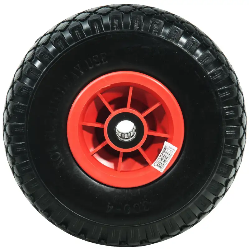 Roue increvable Ø 260 x 85 mm axe central WERKA PRO 