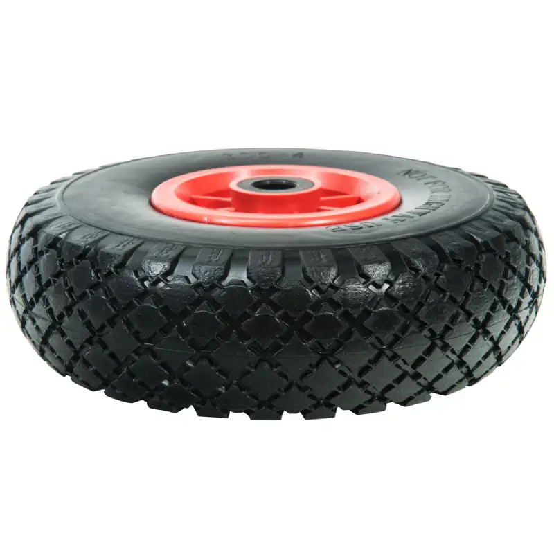 Roue increvable Ø 260 x 85 mm axe central WERKA PRO 