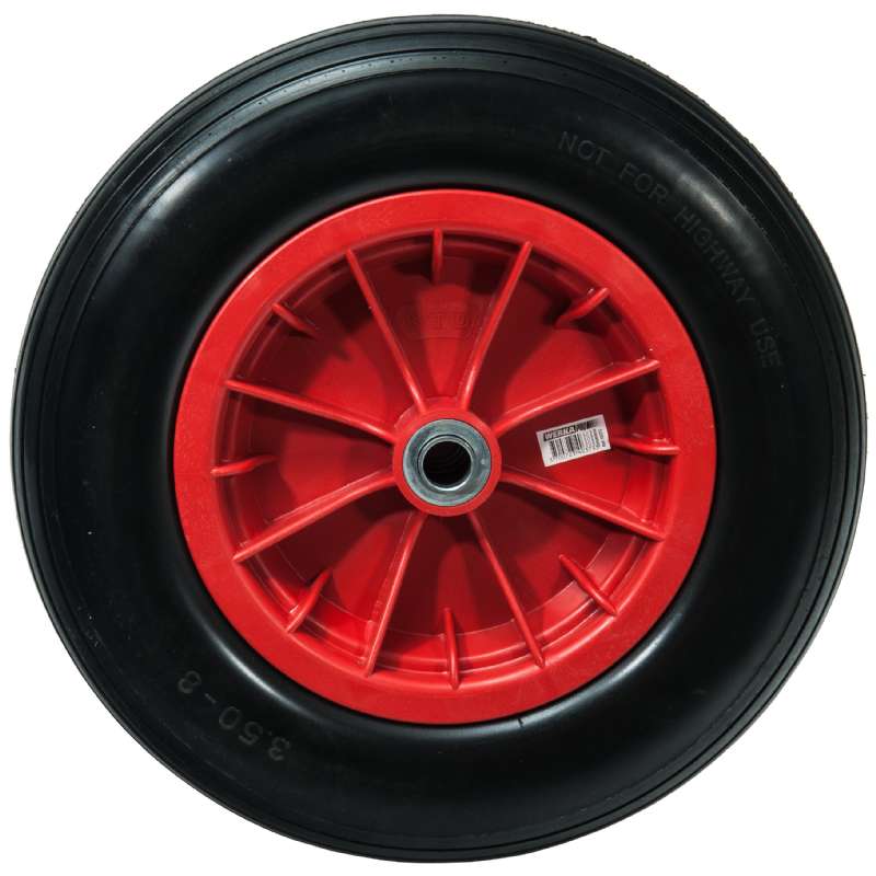 Roue increvable 14''(360x85) Alésage 20mm