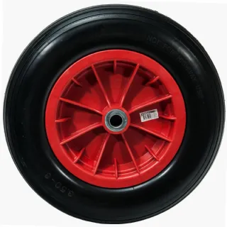 Roue increvable 14''(360x85 mm) axe central WERKAPRO