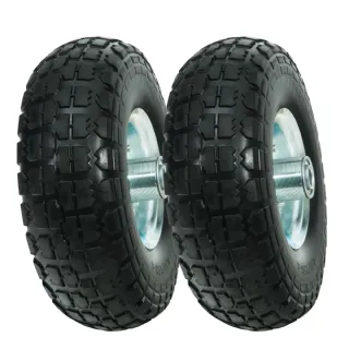 Roue increvable axe déporté 2 PCS WERKA PRO