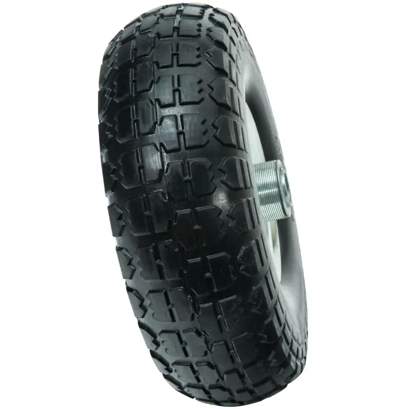 Roue increvable ⌀260x 85 mm axe déporté