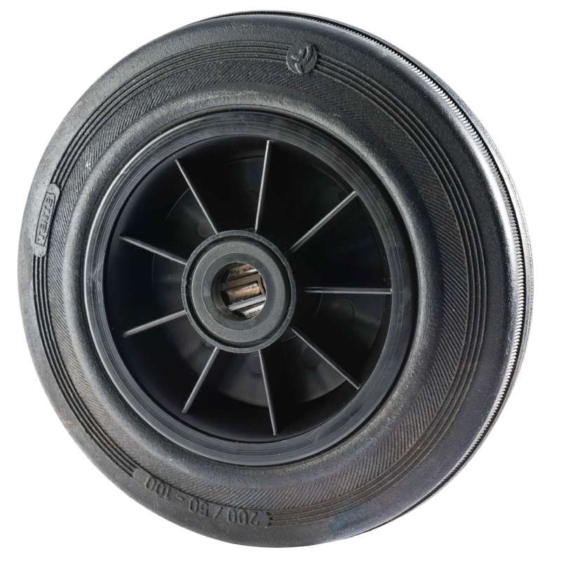 Roue pleine Ø 200 x 50 mm axe de 20 mm