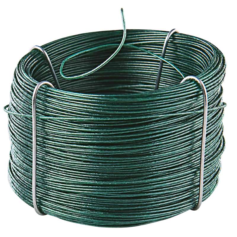 Rouleau de fil de fer plastifié 50 Mètres