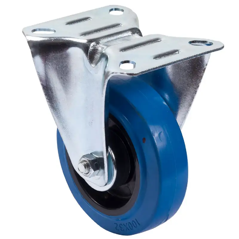 Roulette fixe, charge lourde ø 125mm