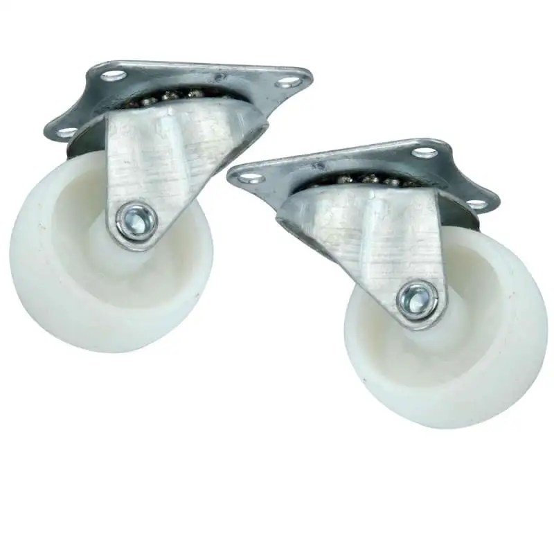 Roulette pivotante 4cm les 2 pièces