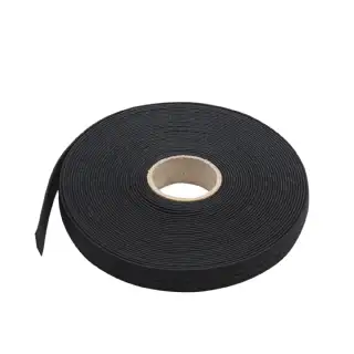 Ruban élastique boutonnier noir 19 mm x 10 m WERKA PRO