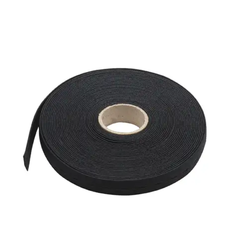 Ruban élastique boutonnier noir 19 mm x 10 m WERKA PRO