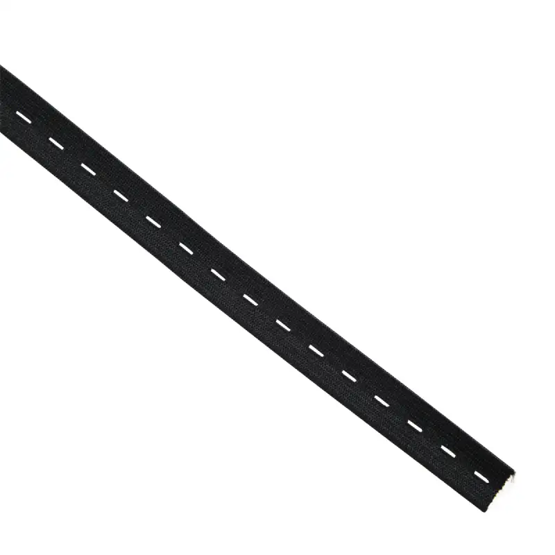 Ruban élastique boutonnier noir 19 mm x 10 m WERKA PRO