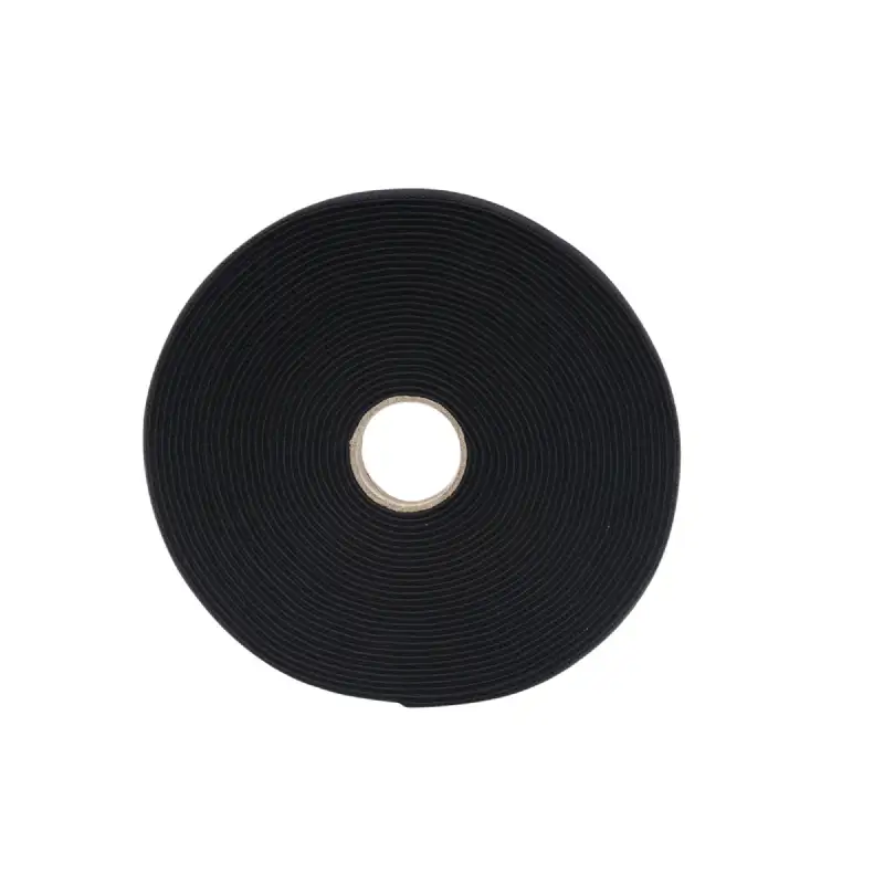 Ruban élastique molletonné noir 25 mm x 10 m WERKA PRO