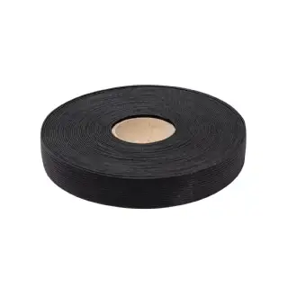 Ruban élastique tricoté noir 10 mètres  WERKA PRO