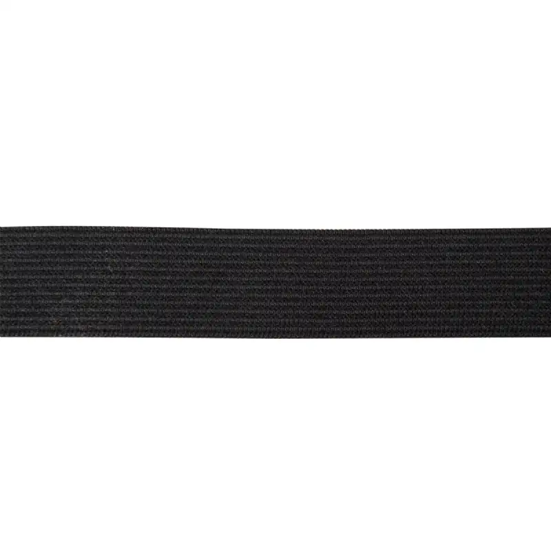 Ruban élastique tricoté noir 10 mètres WERKA PRO